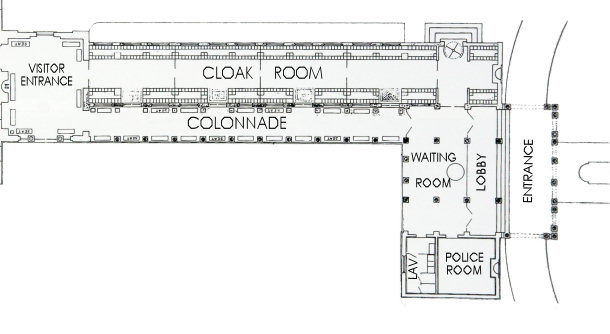 East Wing - circa 1905