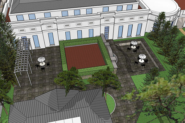 Oval Office Patio