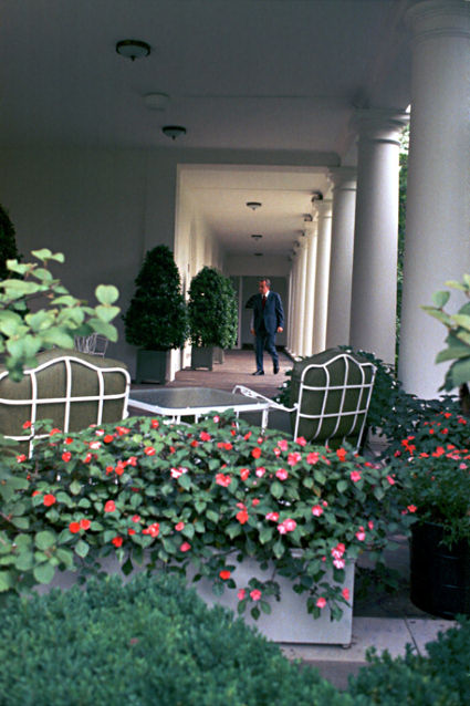 Oval Office patio