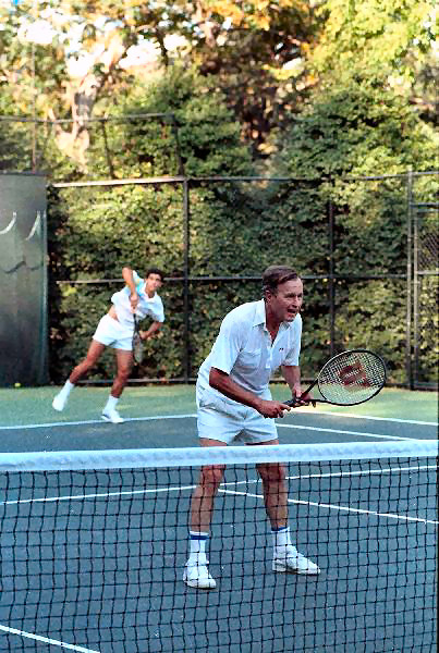 Tennis Court - Bush 1