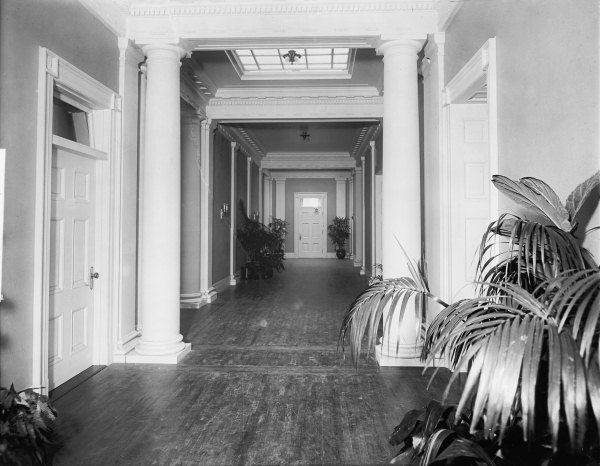 Old West Wing corridor